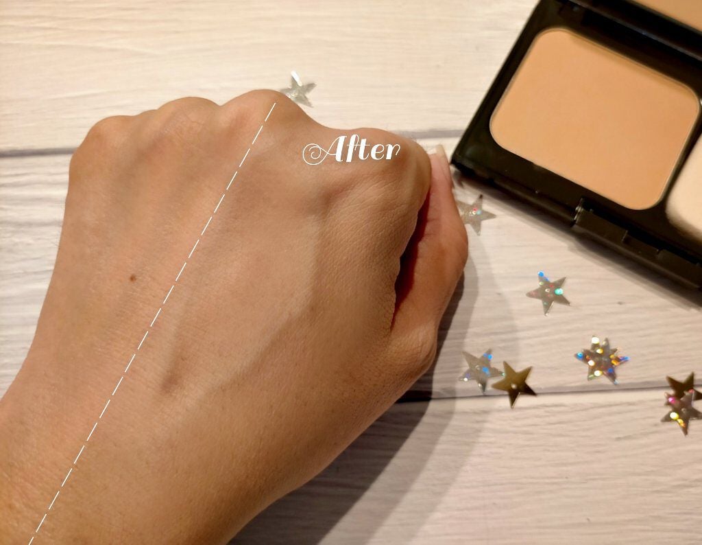 カラーステイ ロングウェア UV パウダー ファンデーション/REVLON/パウダーファンデーションを使ったクチコミ(4枚目)