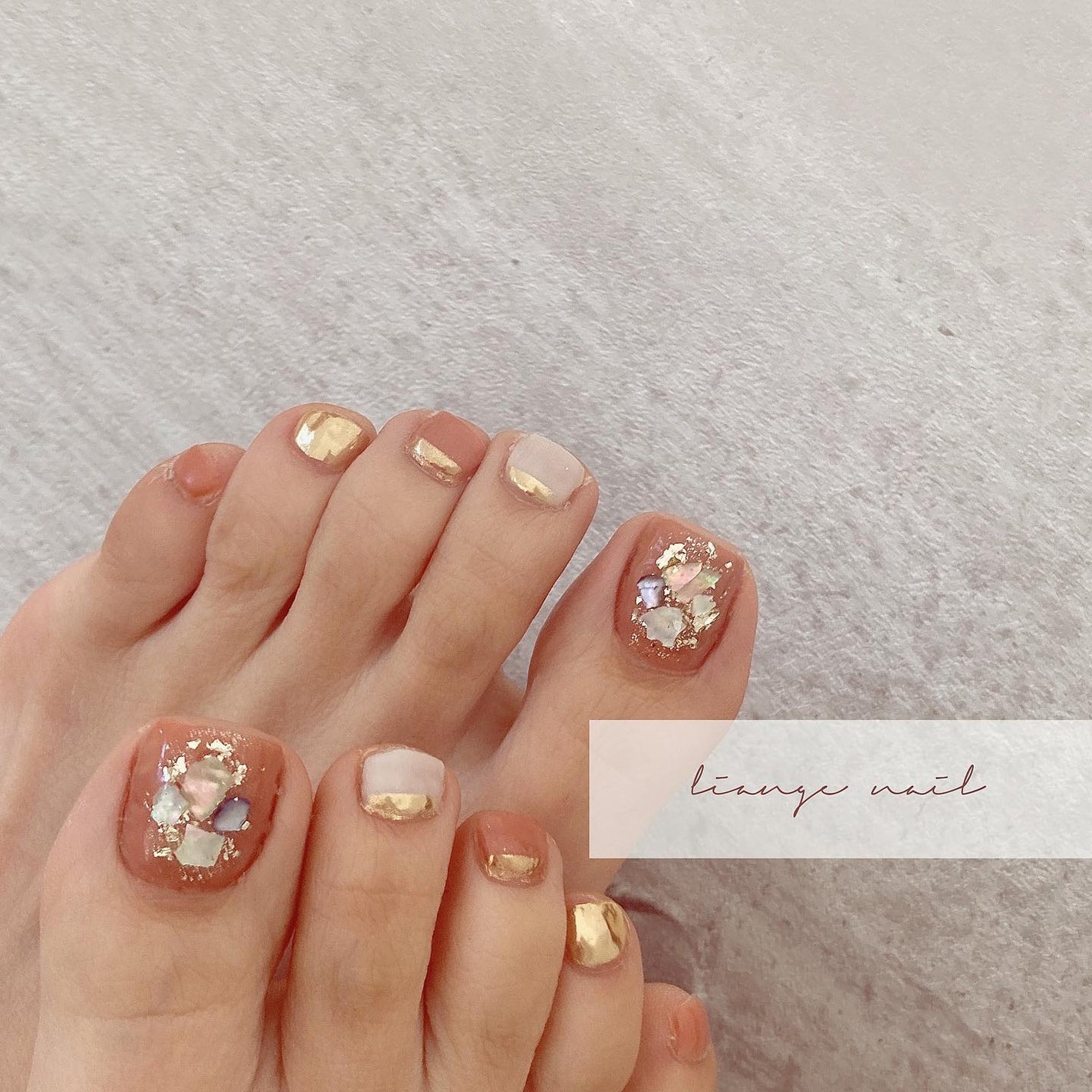 Yuki on LIPS 「.シェル❤︎.....Liangenail《リアンジェネイル..」(1枚目)