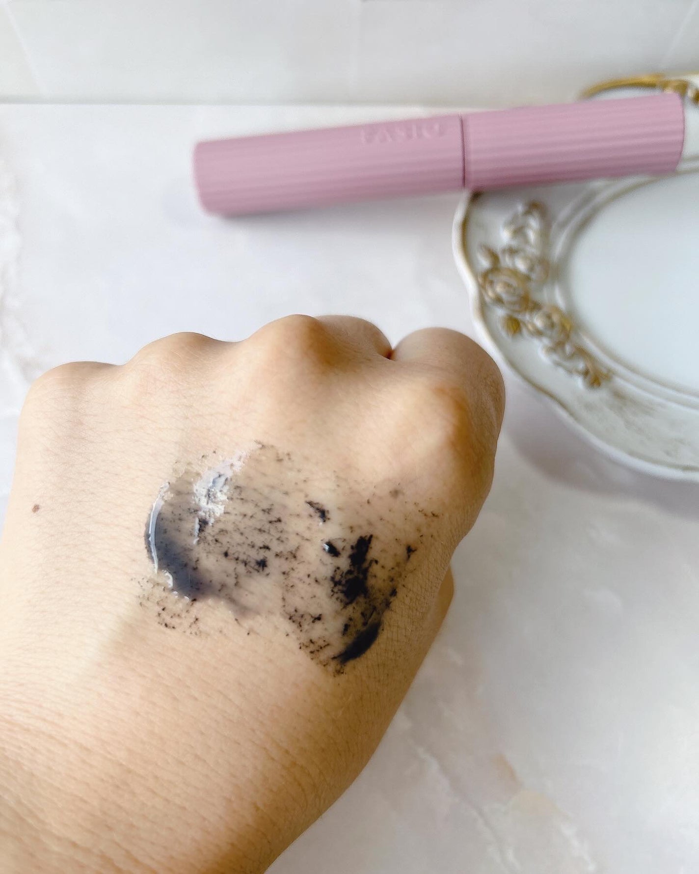 まつパ級 フィルム マスカラ (ロング&ボリューム)/FASIO/マスカラを使ったクチコミ(5枚目)