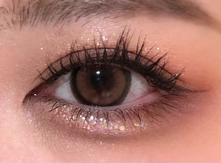 Cherry Love グリッター リキッドアイシャドウ P04 Shining Star/FlowerKnows/グリッターを使ったクチコミ(2枚目)