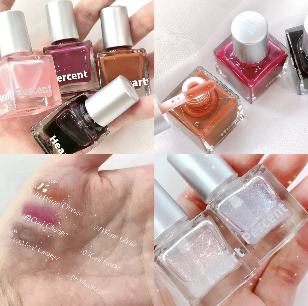 ドット オン ムードトップコーティング リップ プランパー/Heart Percent/リッププランパーを使ったクチコミ（2枚目）