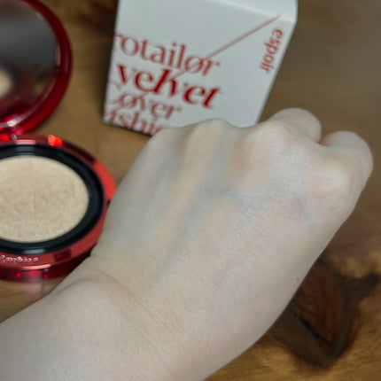 プロテーラービーベルベットカバークッション/espoir/クッションファンデーションを使ったクチコミ(5枚目)