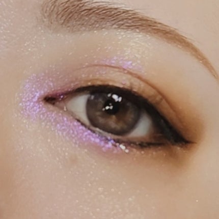 ダイヤモンドシリーズ 星空リキッドアイシャドウ/ZEESEA/リキッドアイシャドウを使ったクチコミ(5枚目)