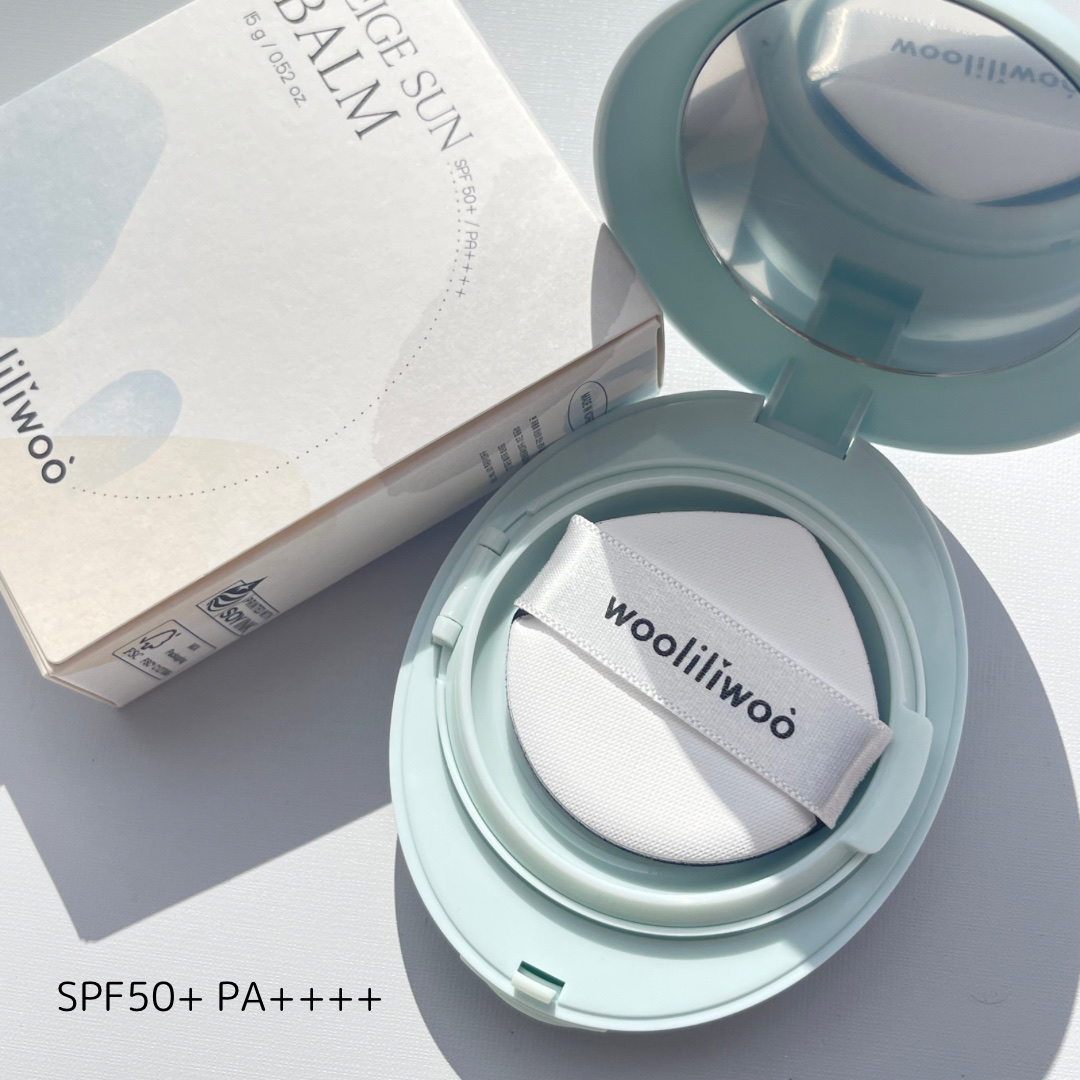 ベージュサンバーム/wooliliwoo/化粧下地を使ったクチコミ（3枚目）