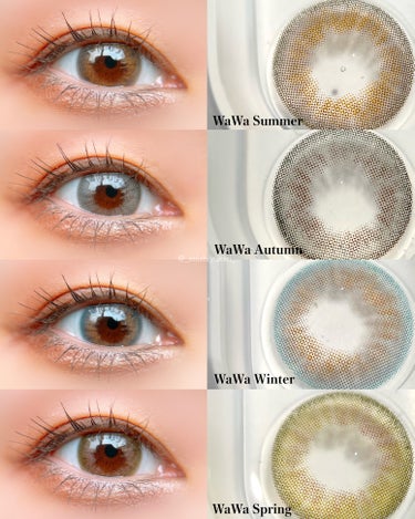 WaWa Series/Sisse Lens/カラーコンタクトレンズを使ったクチコミ（8枚目）