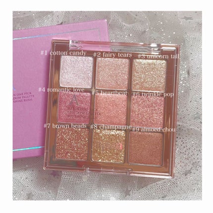 ワンピックアイシャドウパレット/APLIN/アイシャドウパレットを使ったクチコミ(2枚目)