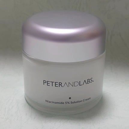 ナイアシンアミド5% ソリューション モイスチャークリーム/PETERANDLABS/フェイスクリームを使ったクチコミ(1枚目)