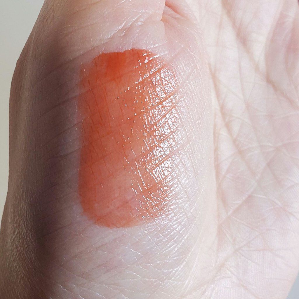 ジューシーラスティングティント/rom&nd/リップティントを使ったクチコミ（3枚目）