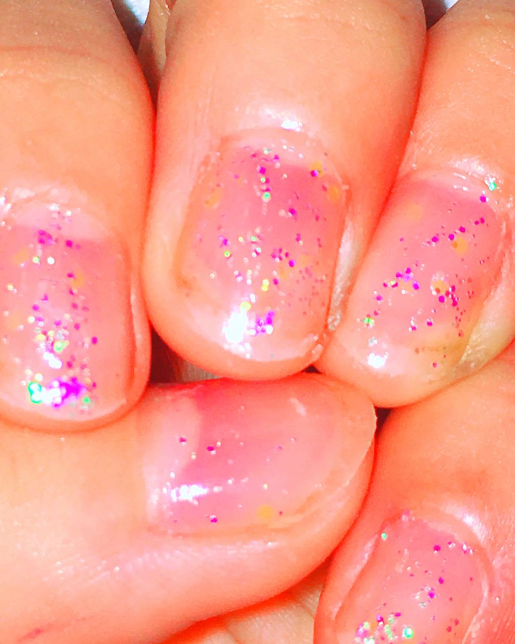 ピールオフマニキュア/キャンドゥ/マニキュアを使ったクチコミ（2枚目）