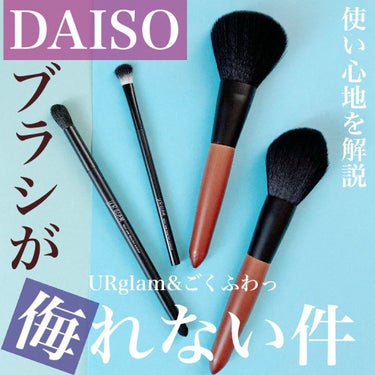 ごくふわブラシ/DAISO/メイクブラシを使ったクチコミ（1枚目）