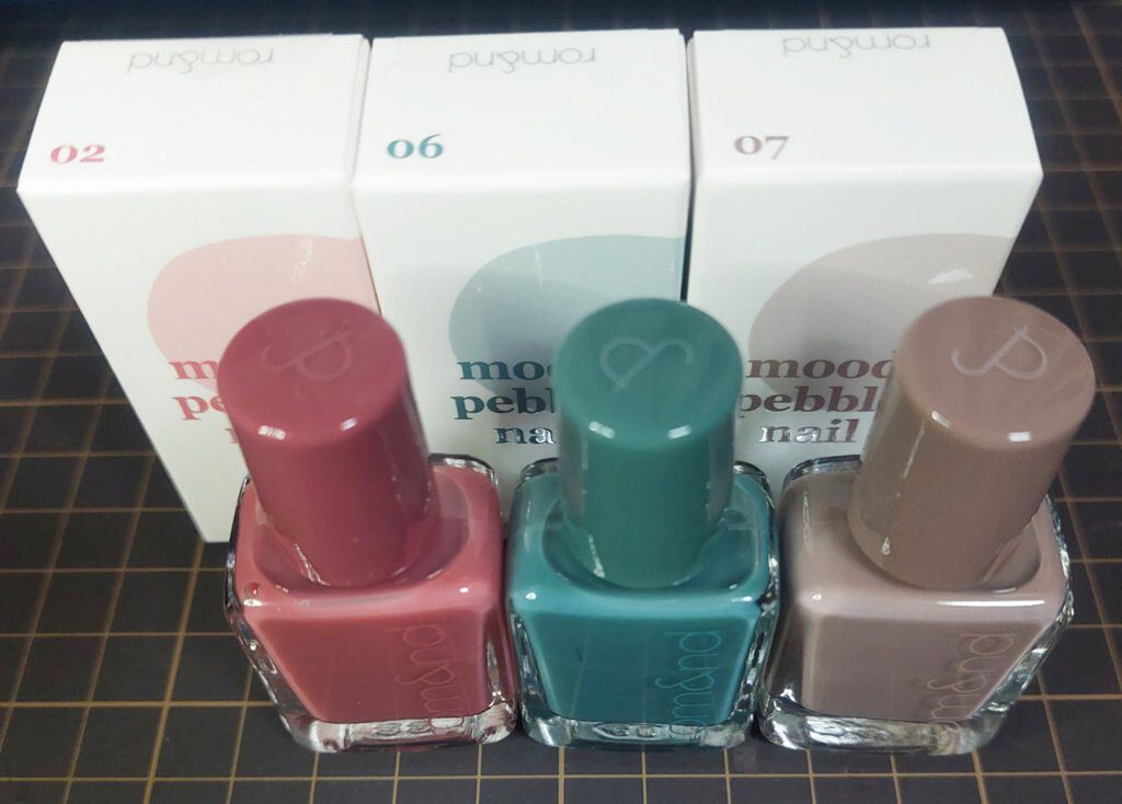 ムードペブルネイル/rom&nd/マニキュアを使ったクチコミ（2枚目）