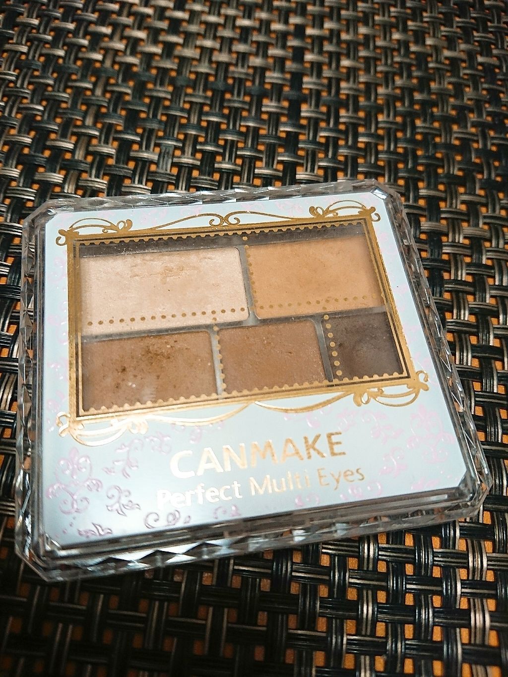 パーフェクトマルチアイズ/キャンメイク/アイシャドウパレットを使ったクチコミ(1枚目)