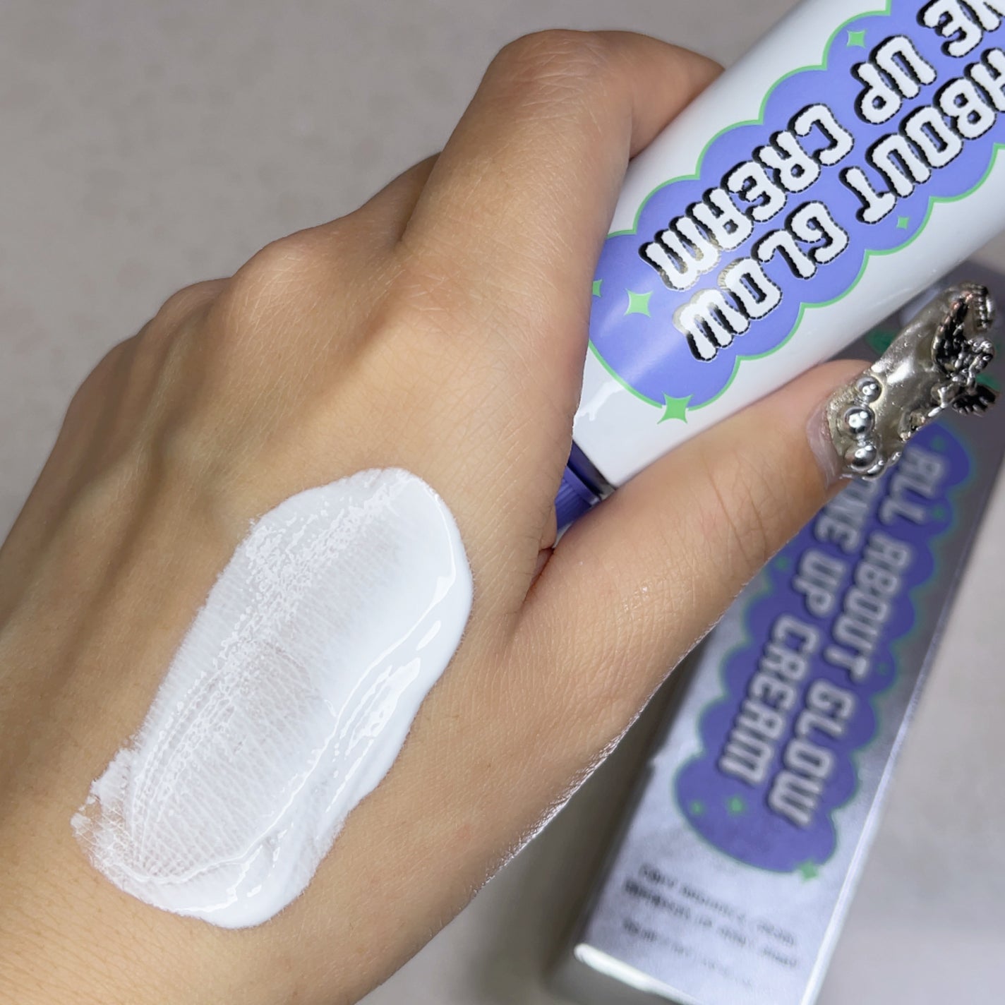 オールアバウトグロウトーンアップクリーム/CHASIN'RABBITS/化粧下地を使ったクチコミ(3枚目)