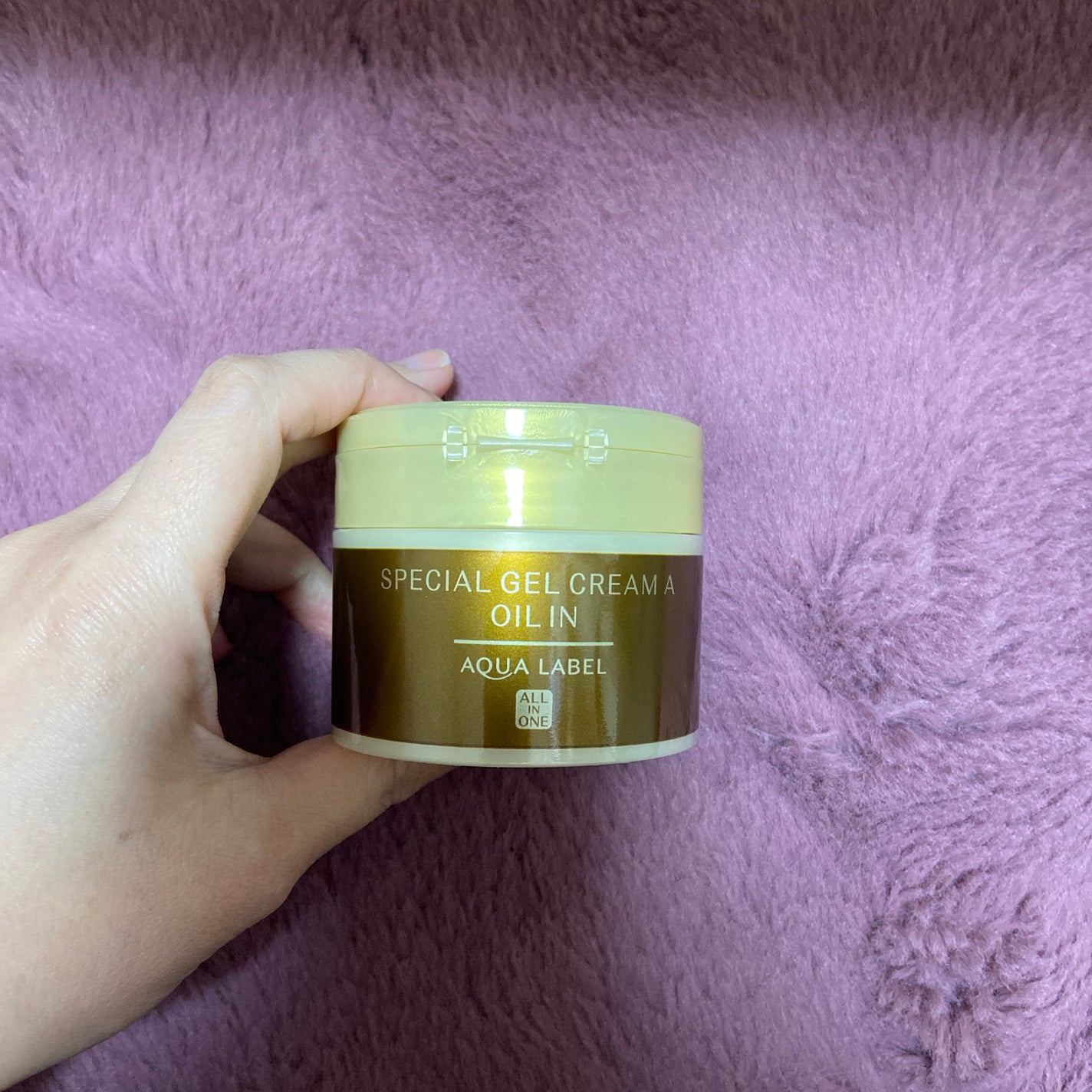 スペシャルジェルクリーム EX (オイルイン)/アクアレーベル/オールインワン化粧品を使ったクチコミ(1枚目)