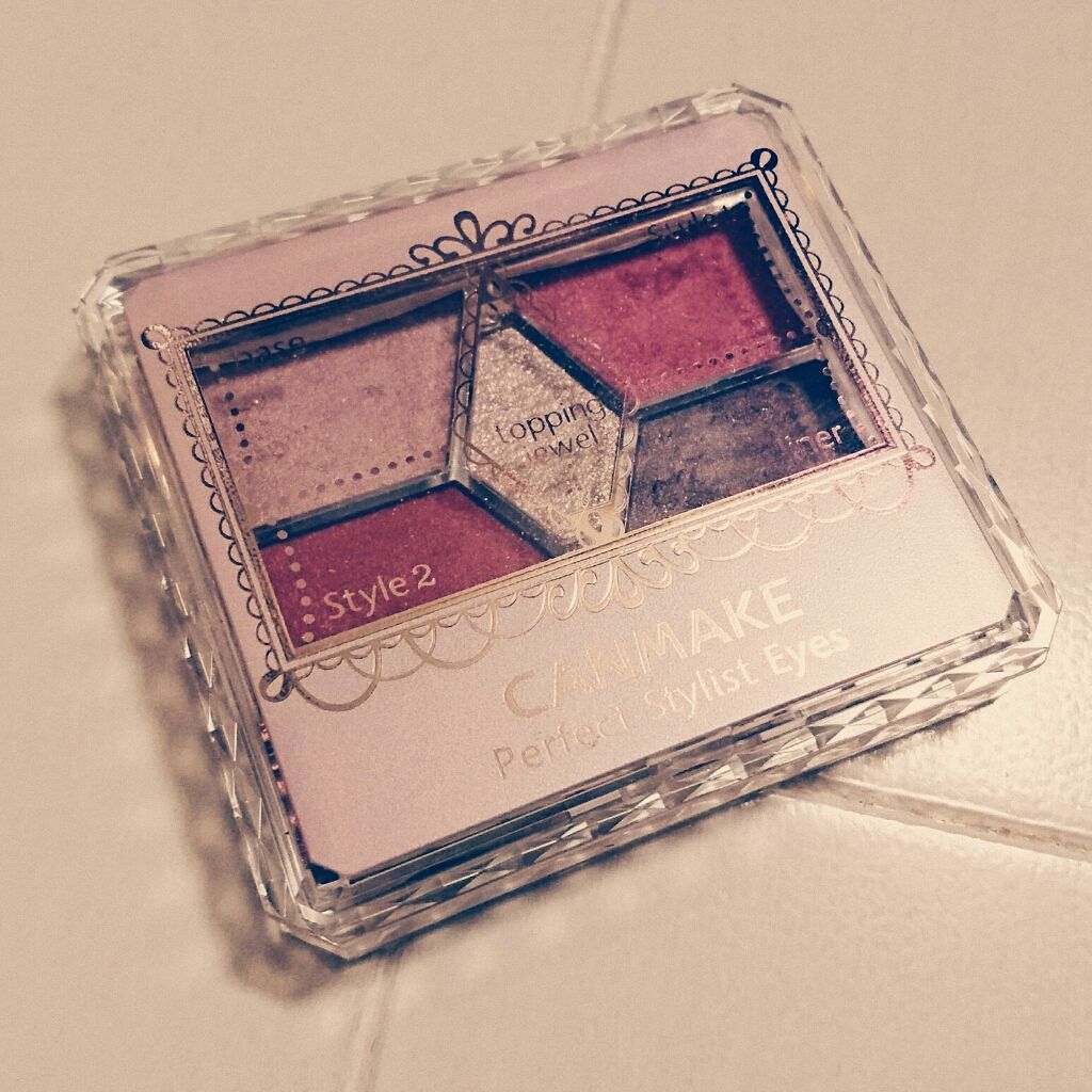 【旧品】パーフェクトスタイリストアイズ/キャンメイク/アイシャドウパレットを使ったクチコミ(1枚目)