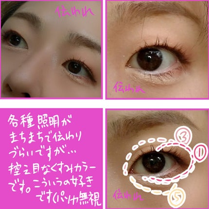 オーラクリエイション/BLEND BERRY/アイシャドウパレットを使ったクチコミ(5枚目)