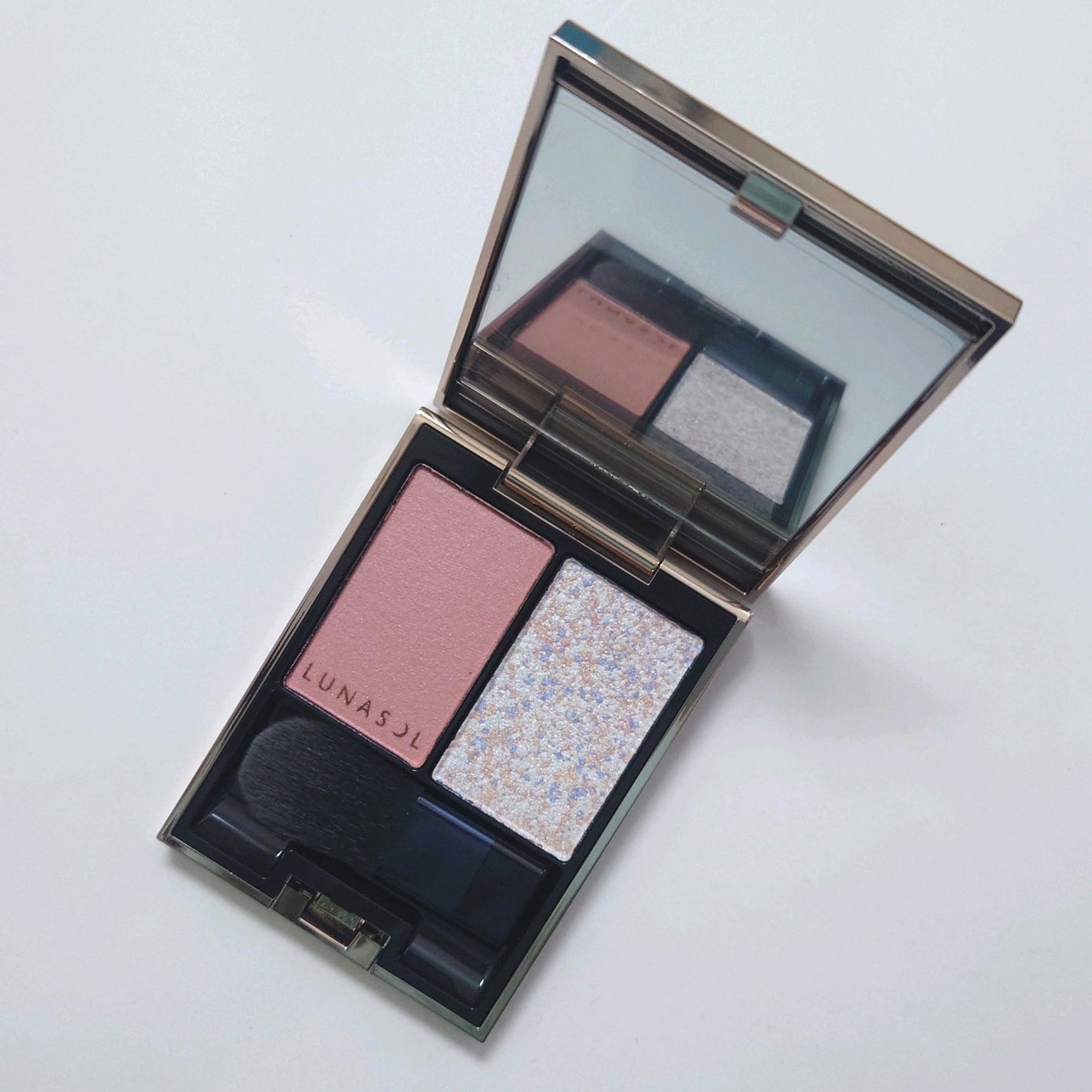 カラーリンググレイズ/LUNASOL/パウダーチークを使ったクチコミ(1枚目)