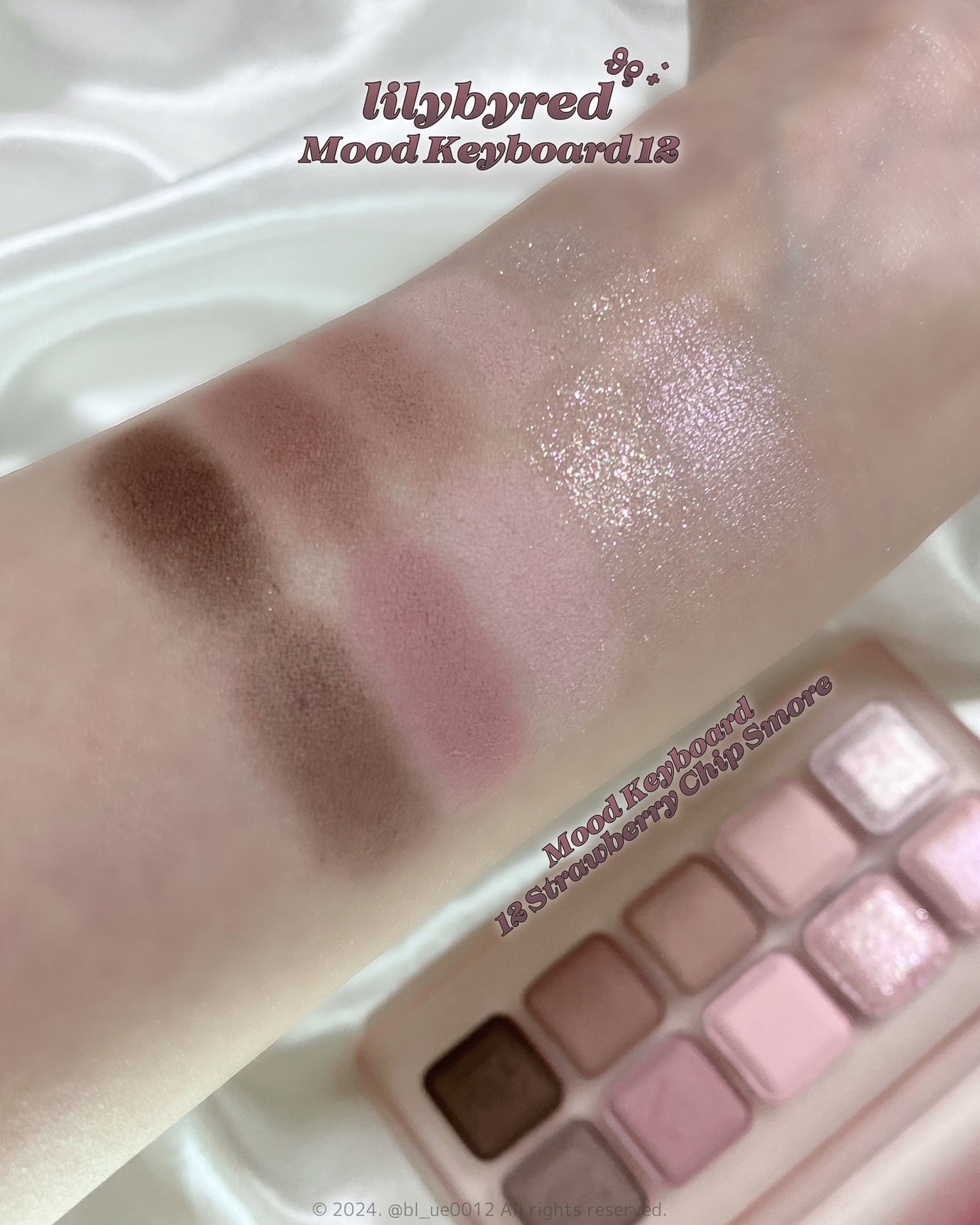 ムードキーボード/lilybyred/アイシャドウパレットを使ったクチコミ(4枚目)