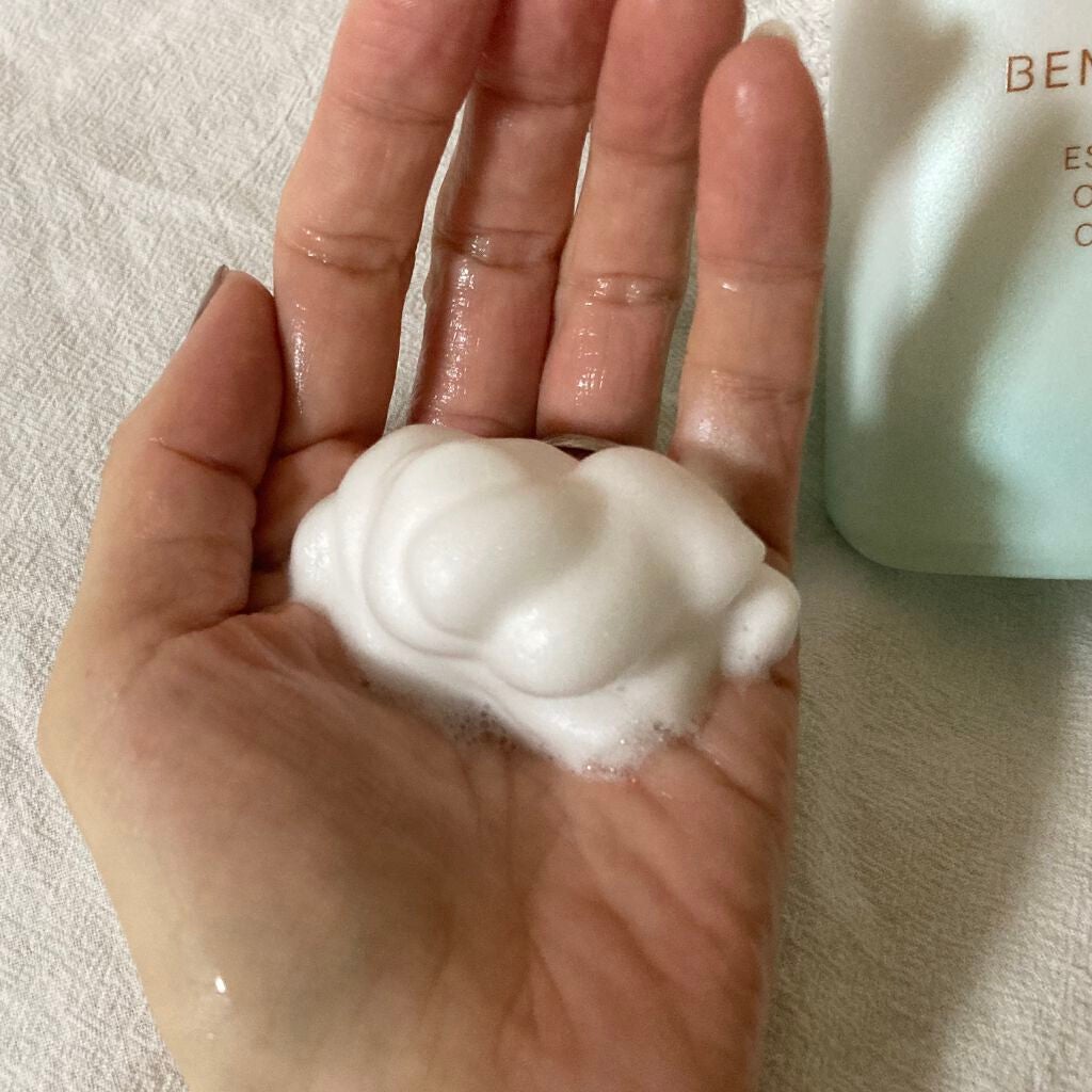 エッセンシャル ワンステップクレンズ/BENEFIQUE/泡洗顔を使ったクチコミ(3枚目)