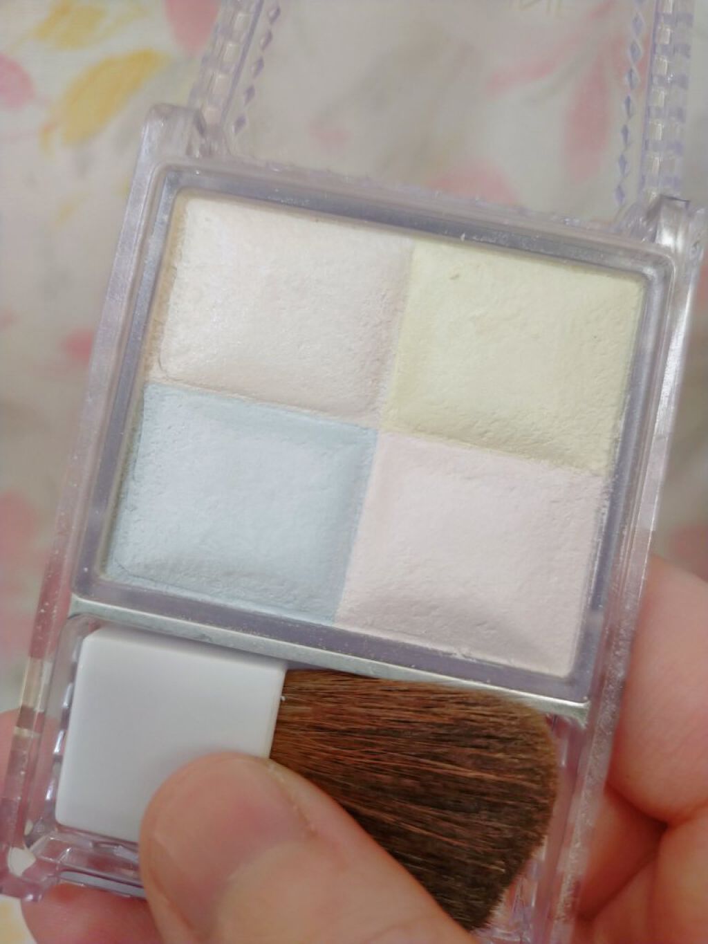 ミックスカラーチーク 10 ハイライト/CEZANNE/パウダーチークを使ったクチコミ（3枚目）