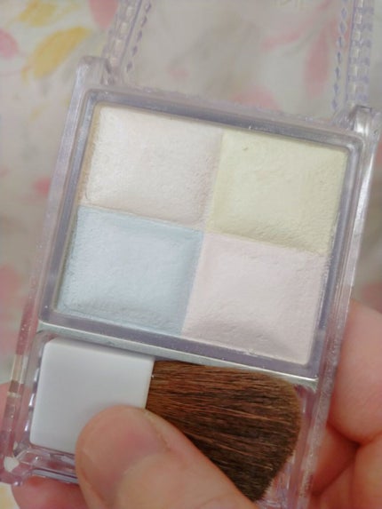 ミックスカラーチーク 10 ハイライト/CEZANNE/パウダーチークを使ったクチコミ(3枚目)