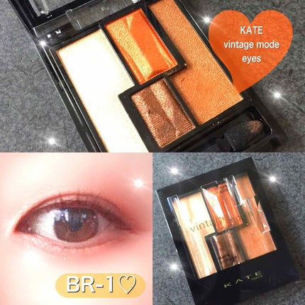 ヴィンテージモードアイズ/KATE/アイシャドウパレットを使ったクチコミ(1枚目)