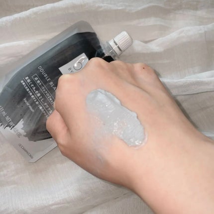 ダブル ブラック ウォッシャー/ONE BY KOSE/その他洗顔料を使ったクチコミ(5枚目)