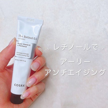 RXザ・レチノール0.1クリーム/COSRX/フェイスクリームを使ったクチコミ(1枚目)