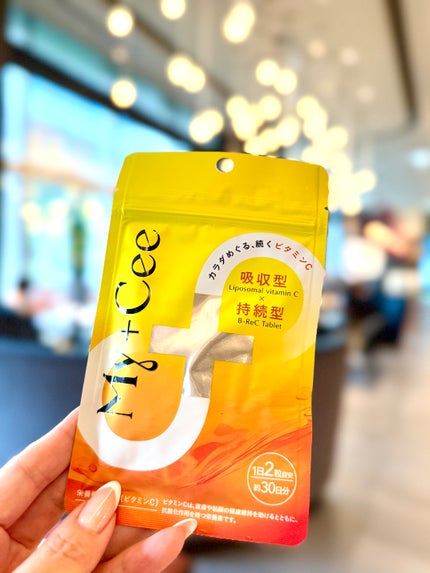 Shiho Arai on LIPS 「【<高濃度>My+Ceeマイシーリポソームビタミンcサプリメン..」(1枚目)