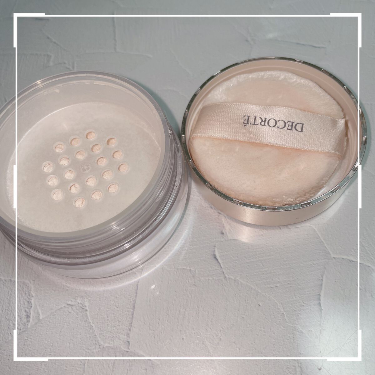 フェイスパウダー/DECORTÉ/ルースパウダーを使ったクチコミ（1枚目）