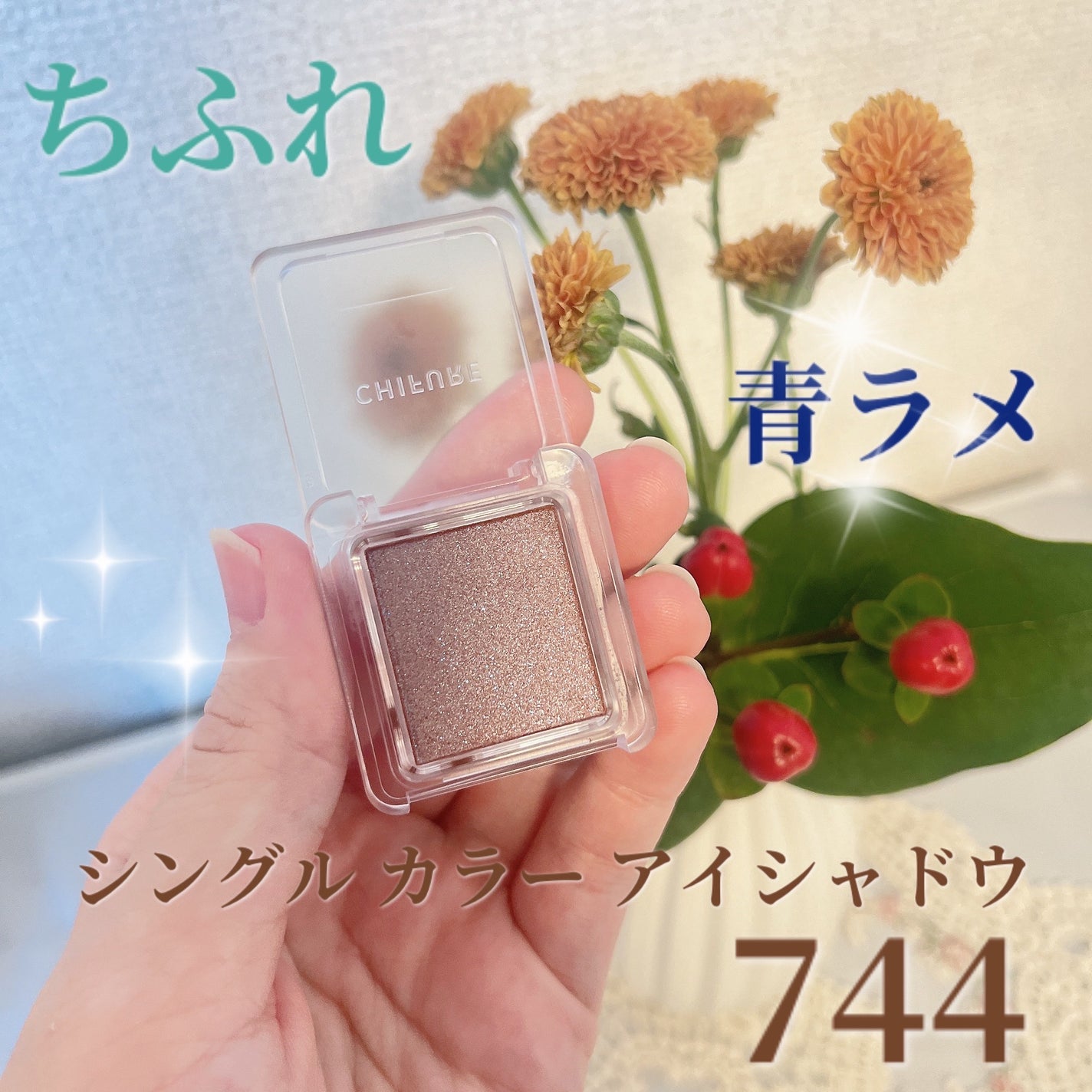 シングル カラー アイシャドウ/ちふれ/単色アイシャドウを使ったクチコミ(1枚目)