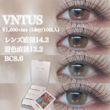 VNTUS 1day アンミックス/VNTUS/ワンデー（１DAY）カラコンを使ったクチコミ（2枚目）