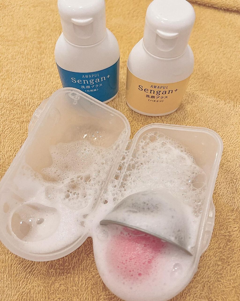 フォロバ100‼️インスタから投稿 on LIPS 「洗顔プラスお試ししました!使っている洗顔料に混ぜて、洗顔料を自..」(1枚目)