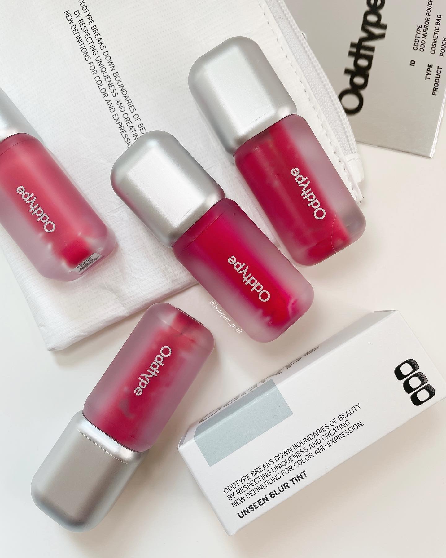 UNSEEN BLUR TINT/Oddtype/口紅を使ったクチコミ（3枚目）