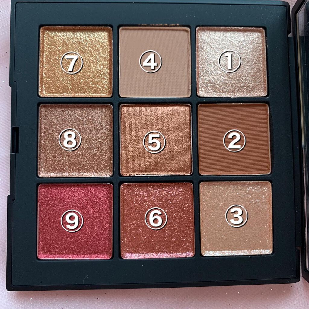 サマーソルスティス アイシャドーパレット/NARS/アイシャドウパレットを使ったクチコミ（3枚目）