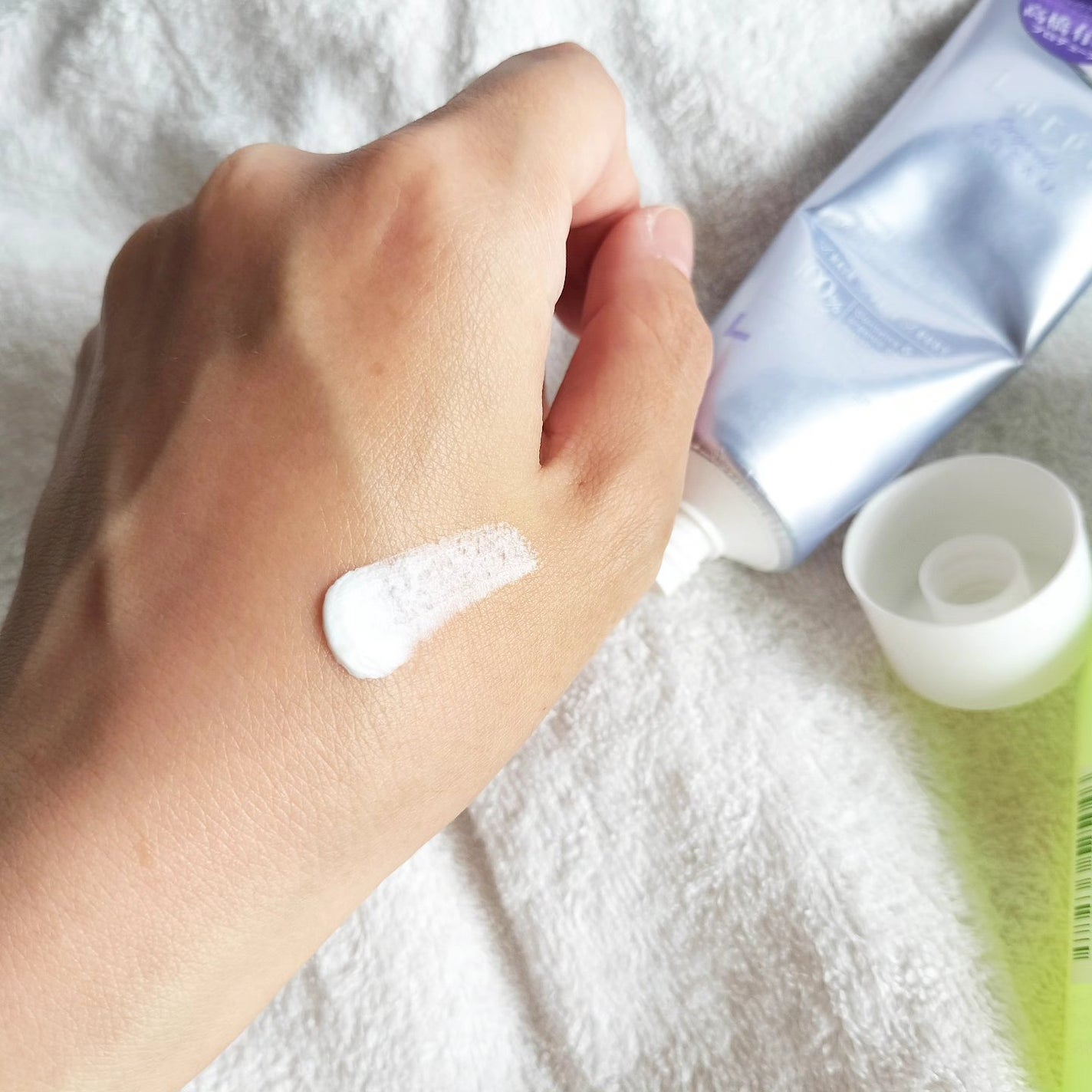 オーガニッククリーム/Laret/ヘアワックス・クリームを使ったクチコミ(2枚目)