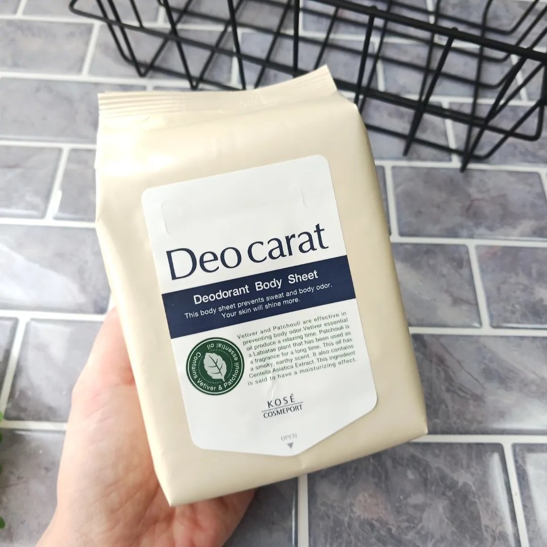 デオカラット 薬用デオドラント ボディシート/デオカラット/ボディシートを使ったクチコミ（1枚目）