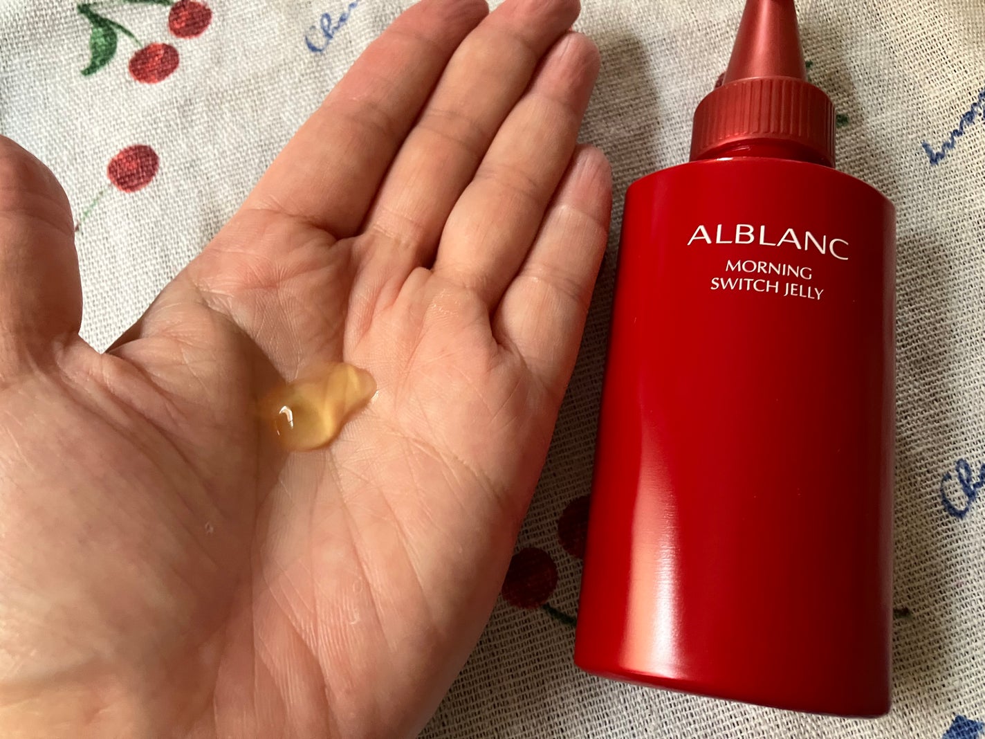 モーニング スイッチジュレ/ALBLANC/美容液を使ったクチコミ(3枚目)