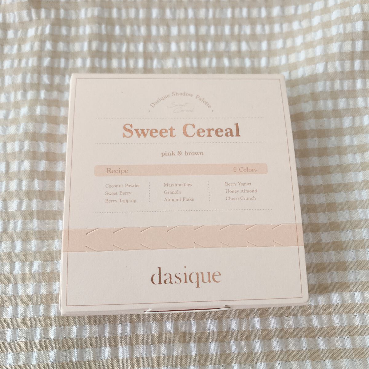 シャドウパレット/dasique/アイシャドウパレットを使ったクチコミ(1枚目)