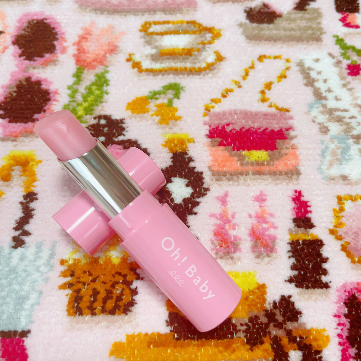 Oh!Baby　スクラブリップバーム　SA　(さくらの香り)/ハウス オブ ローゼ/リップスクラブを使ったクチコミ（1枚目）