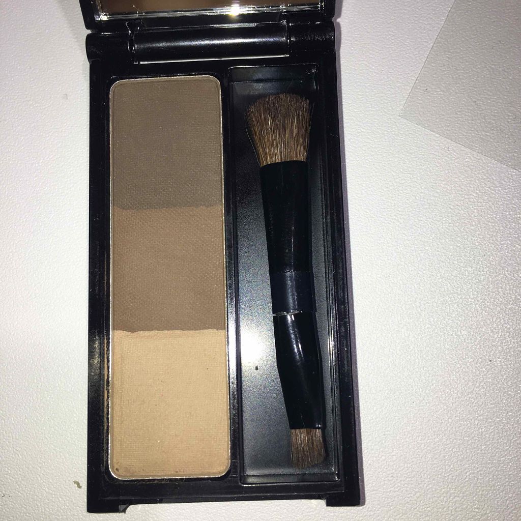 3カラーアイブロウパレット/エンジェルハート/パウダーアイブロウを使ったクチコミ(3枚目)