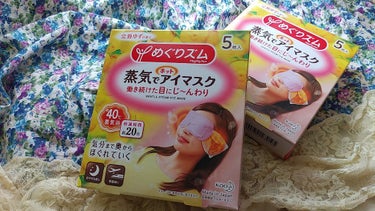 蒸気でホットアイマスク 完熟ゆずの香り 5枚入/めぐりズム/その他を使ったクチコミ（1枚目）