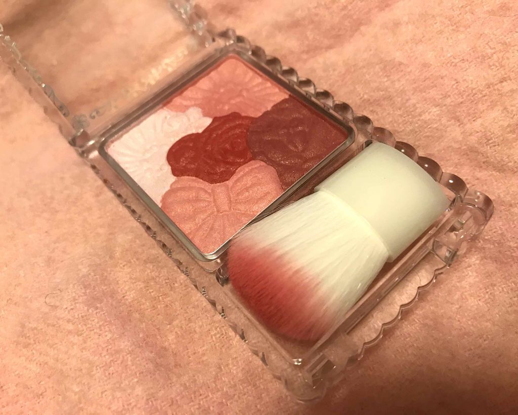 グロウフルールチークス/キャンメイク/パウダーチークを使ったクチコミ（3枚目）