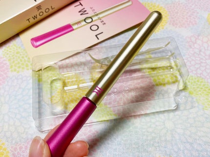 TWOOL ダブルアイリッドグルー/SHOBIDO/二重まぶた用アイテムを使ったクチコミ(3枚目)