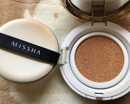 M クッション ファンデーション(モイスチャー)/MISSHA/クッションファンデーションを使ったクチコミ(2枚目)