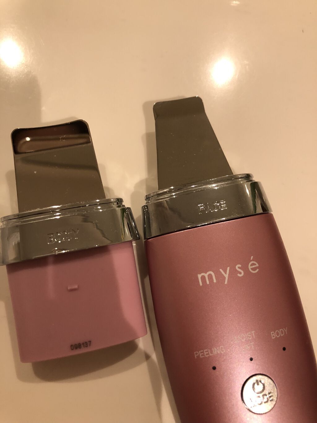 ダブルピーリングプレミアム/mysé(ミーゼ)/美顔器・マッサージを使ったクチコミ（1枚目）