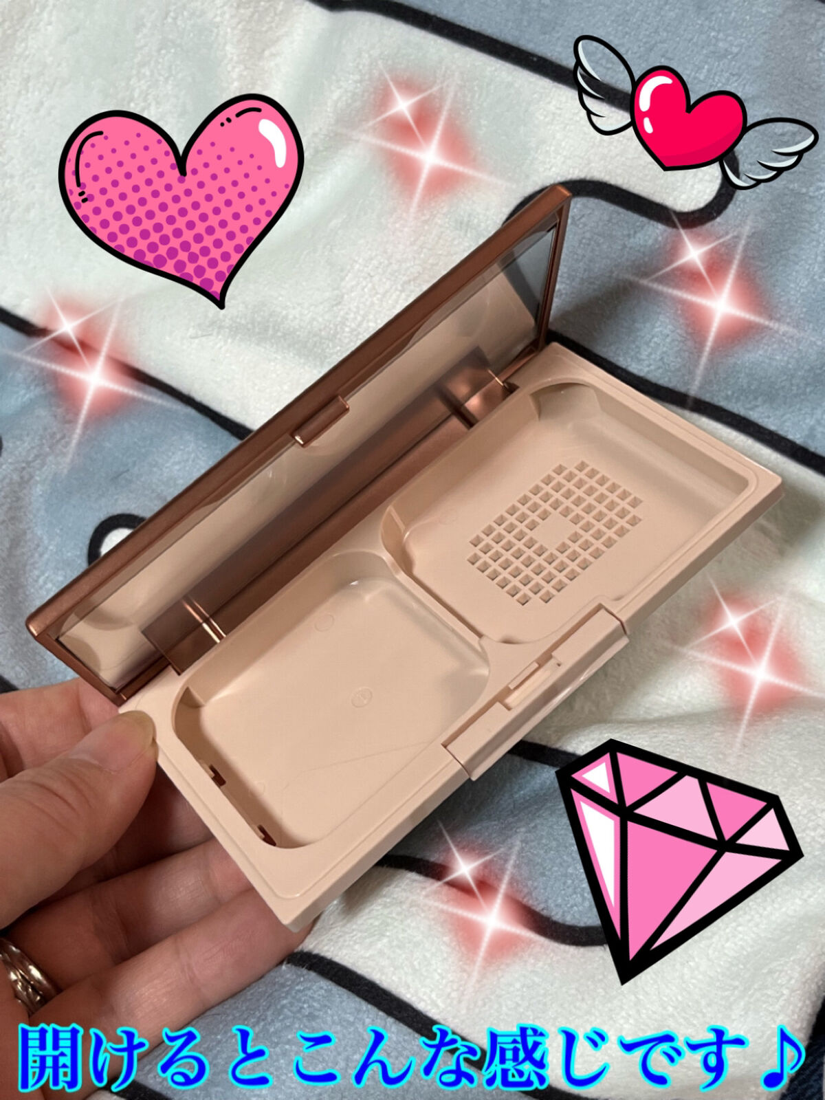 カバーして明るい肌 パウダーファンデ/キスミー フェルム/パウダーファンデーションを使ったクチコミ（3枚目）