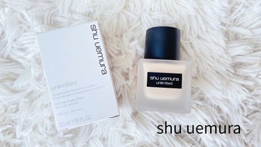 アンリミテッド ラスティング フルイド/shu uemura/リキッドファンデーションを使ったクチコミ（1枚目）