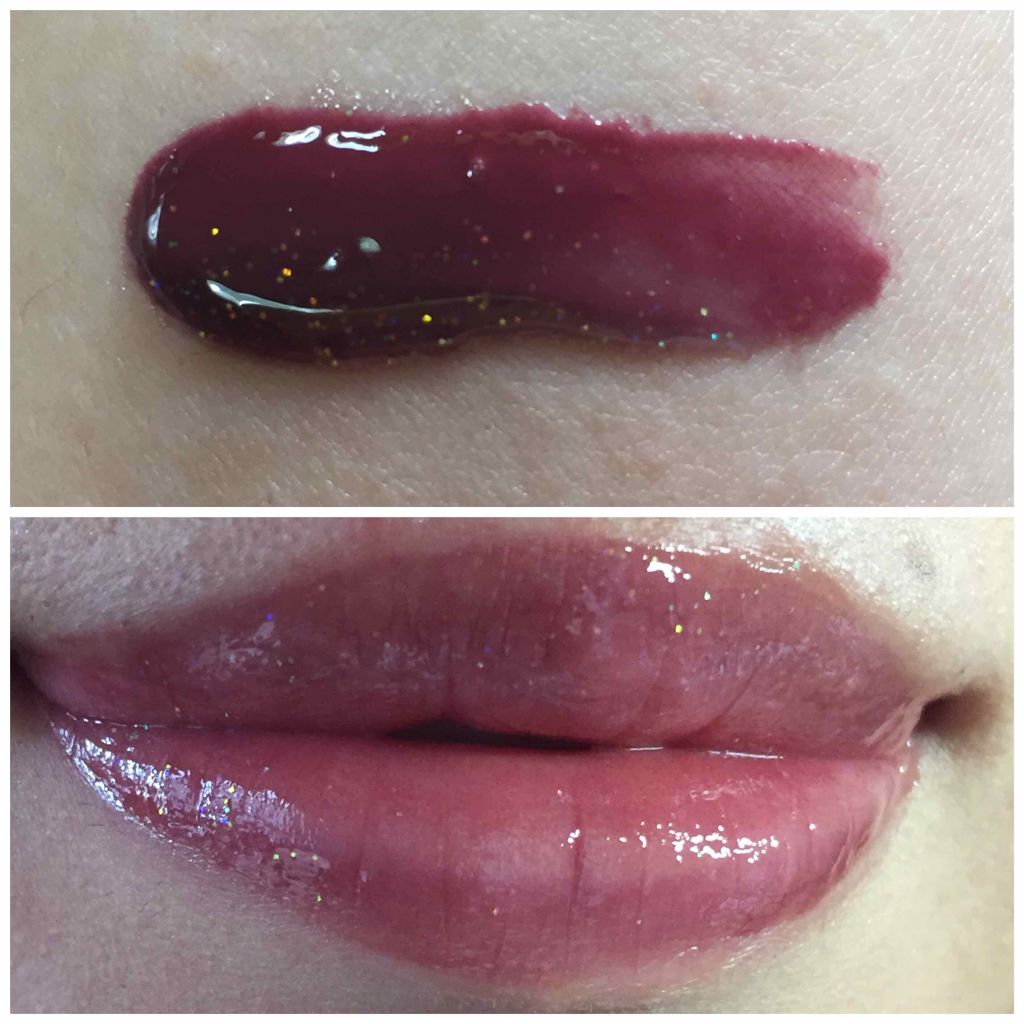 スパークリングツイストルージュ/MAJOLICA MAJORCA/リップグロスを使ったクチコミ(2枚目)