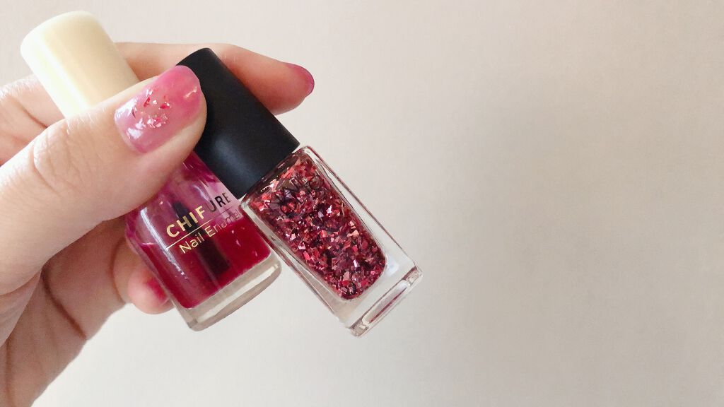 ネイル エナメル/ちふれ/マニキュアを使ったクチコミ（3枚目）